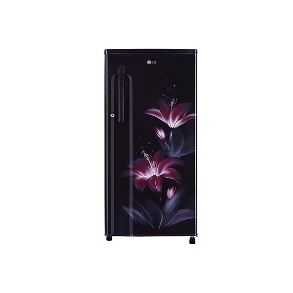 LG 188 L 1 Star Direct-Cool Single Door Refrigerator (GL-B191KPGB -Toughened Glass, Blue)