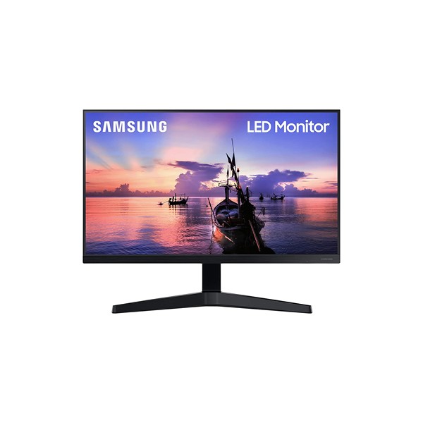 Samsung 24 inch (60.4 cm) IPS, Bezel Less,75 Hz Flat, Flicker Free LED Monitor-LF24T350FHWXXL (Dark Blue Gray)