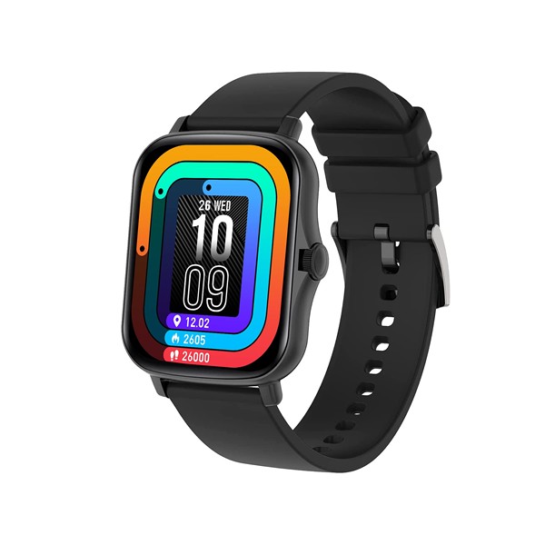 Fire-Boltt Beast SpO2 1.69” Industry’s Largest Display Size Full Touch Smart Watch with Blood Oxygen Monitoring, Heart Rate Monitor, Multiple Watch Faces & Long Battery Life (Black)