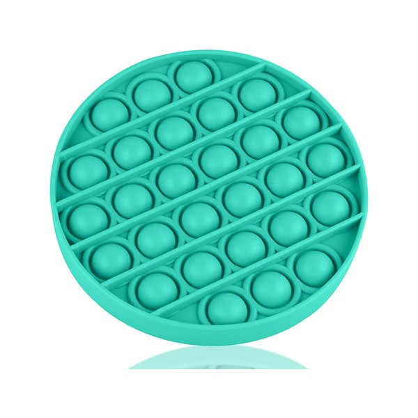 JD FRESH pop it Combo Push Pop it Fidget Toy pop it Combo pop it Fidget Toy Under Stress Relief Toys and Anti-Anxiety (Round-Green)