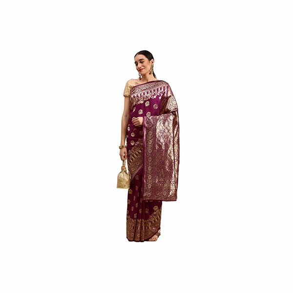 Women's Saree, Suitable for Party, Anniversary & Wedding Sari for Women, Art Silk