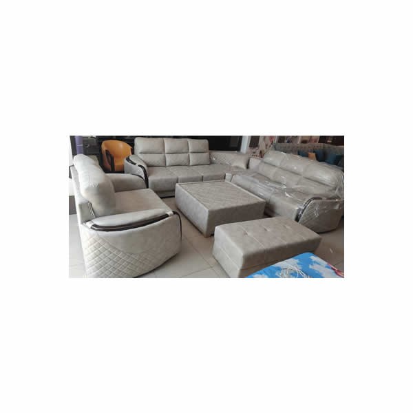 Modern Grey Corner Sofa Set, for Home