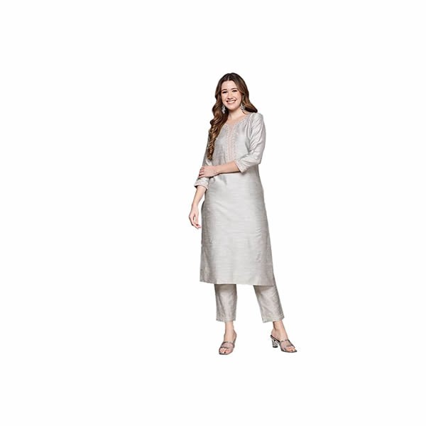 Women Cotton Blend Kurta set 00