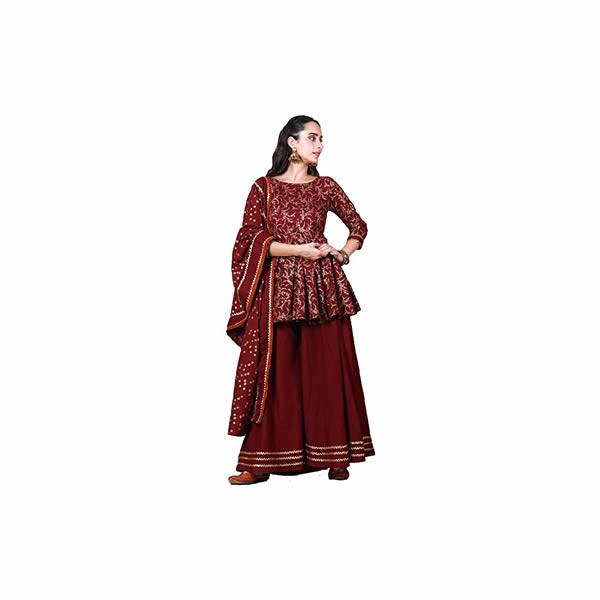 Women's Rayon Salwar Suit Set
