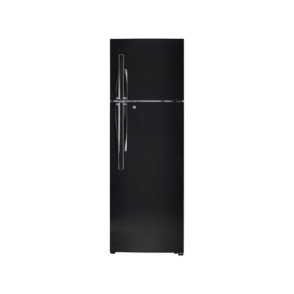 LG 360 L 3 Star Inverter Frost-Free Double Door Refrigerator (GL-T402JES3, Ebony Sheen)