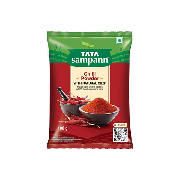 Tata Sampann Chilli Powder, 100g