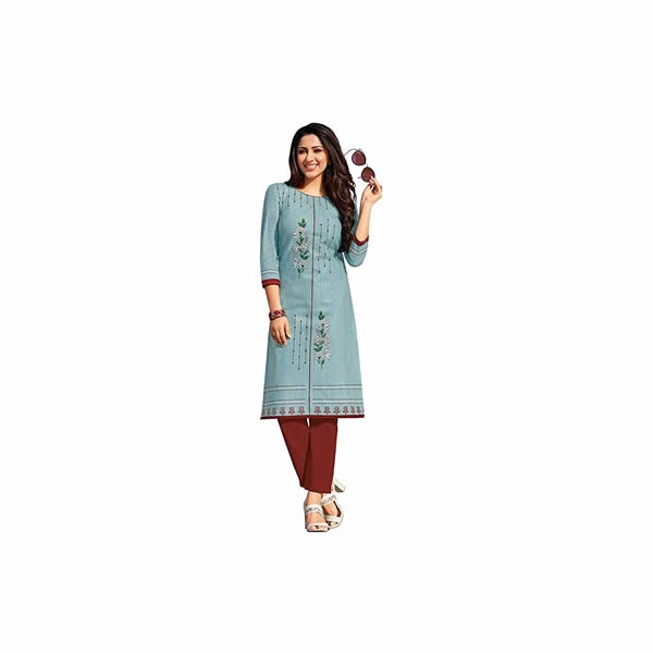 Cotton Printed Readymade Kurti for Women