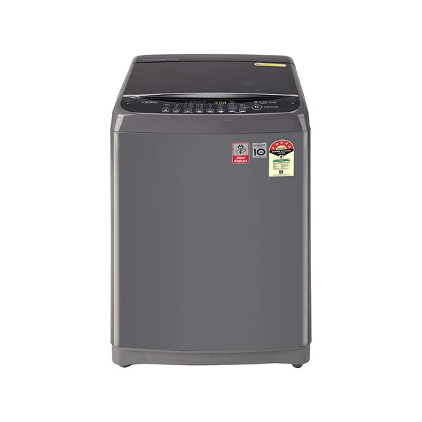 LG 7 Kg 5 Star Inverter Fully-Automatic Top Loading Washing Machine (T70SJMB1Z, Middle Black, Jet Spray+)
